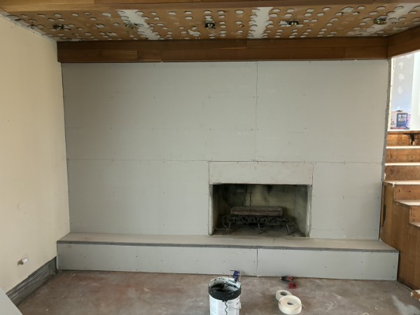 New construction living room